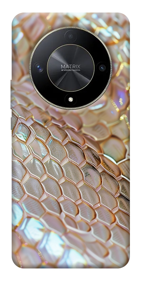 Чехол Gold snake skin для Huawei Magic6 Lite