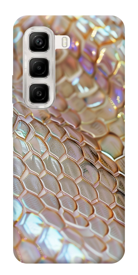 Чохол Gold snake skin для Infinix Hot 50 4G