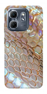 Чехол Gold snake skin для Infinix Hot 50i