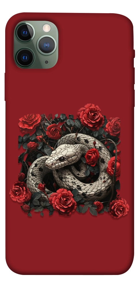 Чохол Roses snake для iPhone 11 Pro Max