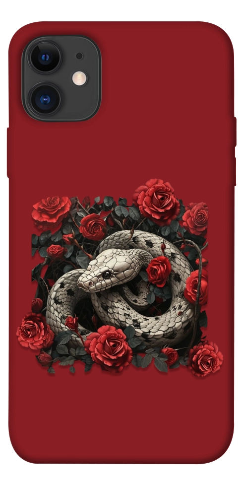 Чехол Roses snake для iPhone 11