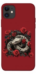 Чохол Roses snake для iPhone 11