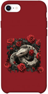 Чохол Roses snake для iPhone SE (2020)