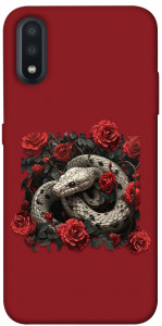 Чохол Roses snake для Galaxy A01