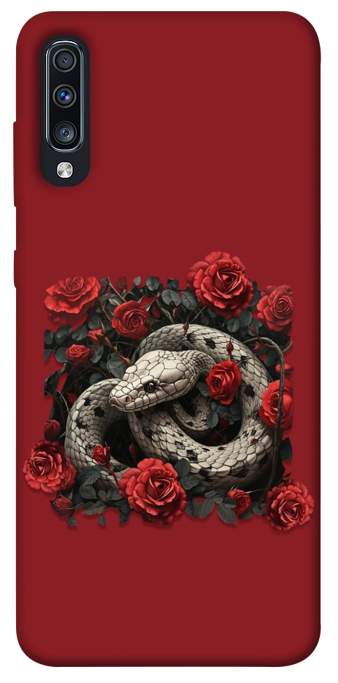 Чехол Roses snake для Galaxy A70 (2019)