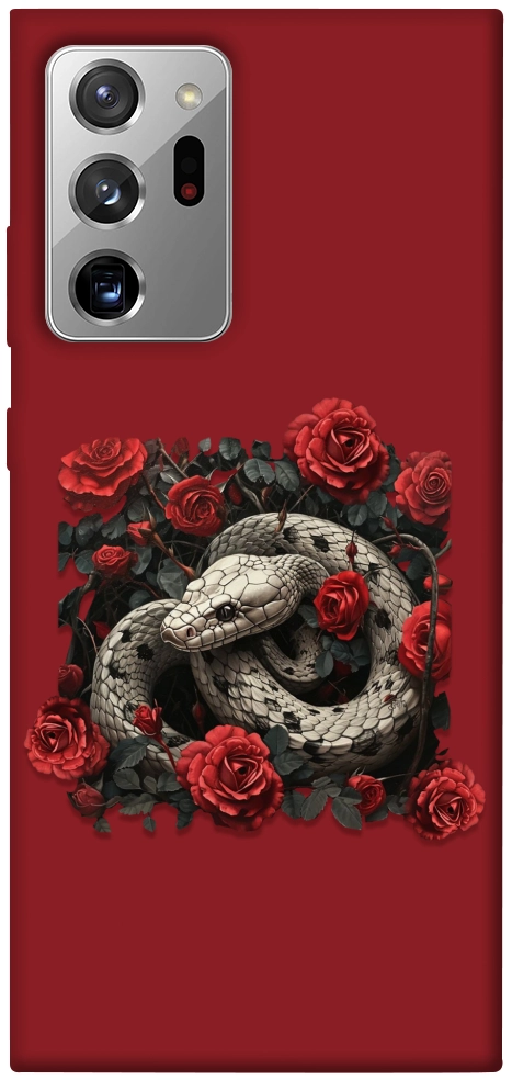 Чехол Roses snake для Galaxy Note 20 Ultra