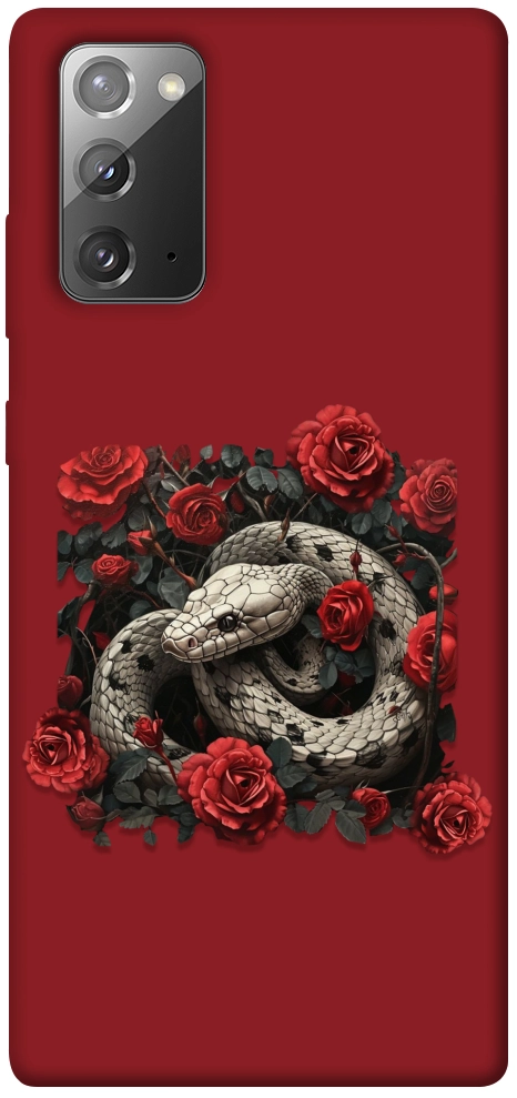 Чохол Roses snake для Galaxy Note 20