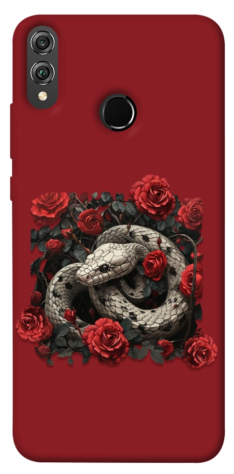 Чехол Roses snake для Huawei Honor 8X