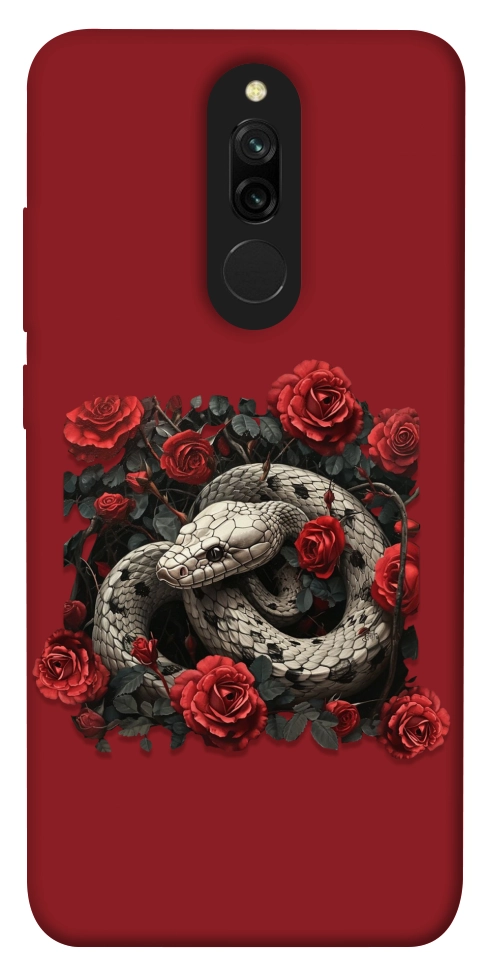 Чохол Roses snake для Xiaomi Redmi 8