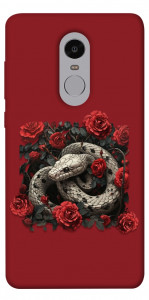 Чохол Roses snake для Xiaomi Redmi Note 4X