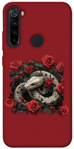 Чохол Roses snake для Xiaomi Redmi Note 8