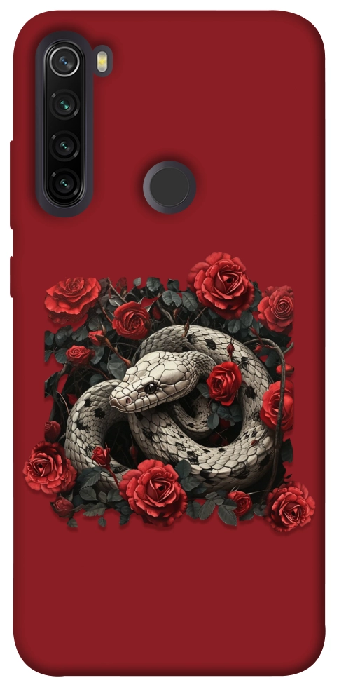 Чохол Roses snake для Xiaomi Redmi Note 8T