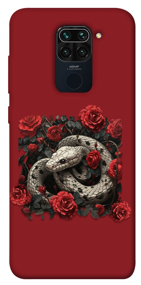 Чехол Roses snake для Xiaomi Redmi 10X