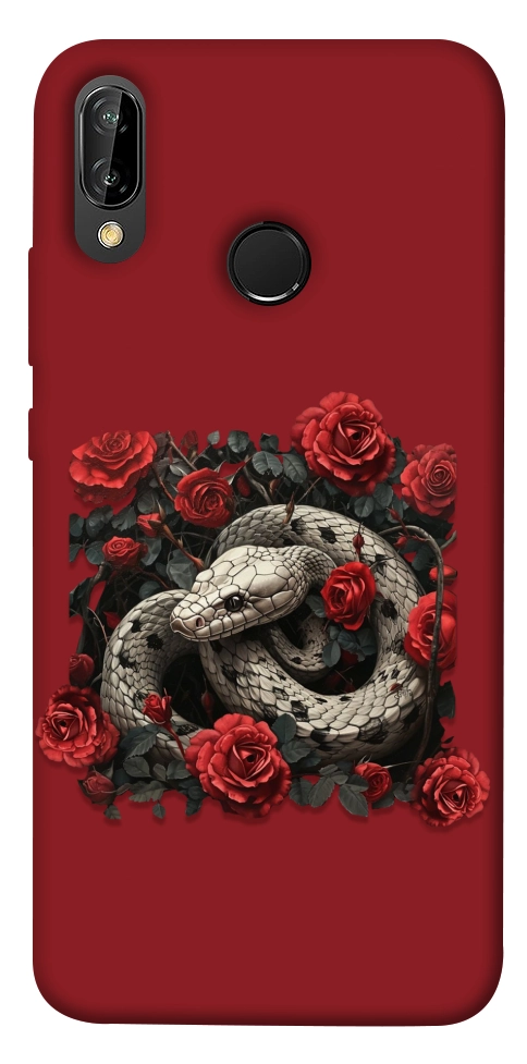 Чехол Roses snake для Huawei P20 Lite