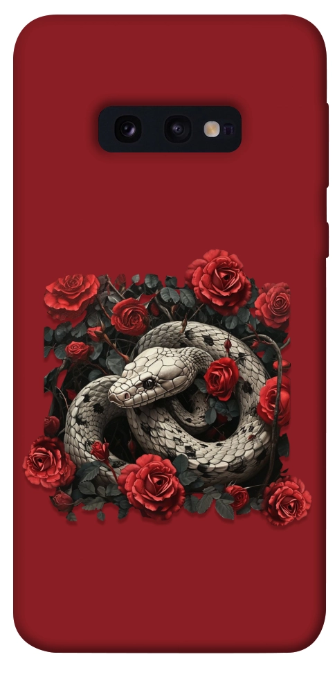 Чохол Roses snake для Galaxy S10e