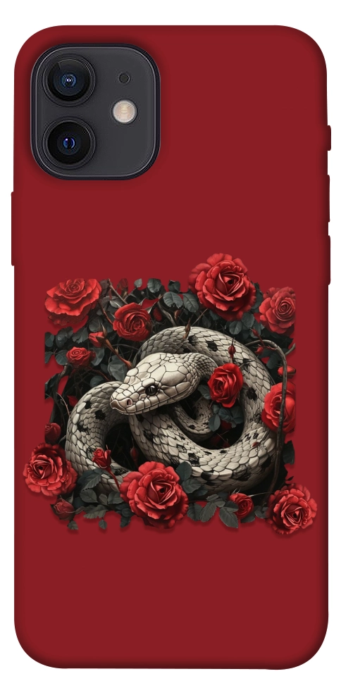 Чехол Roses snake для iPhone 12