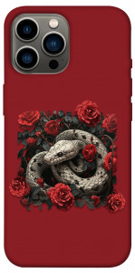 Чохол Roses snake для iPhone 12 Pro Max