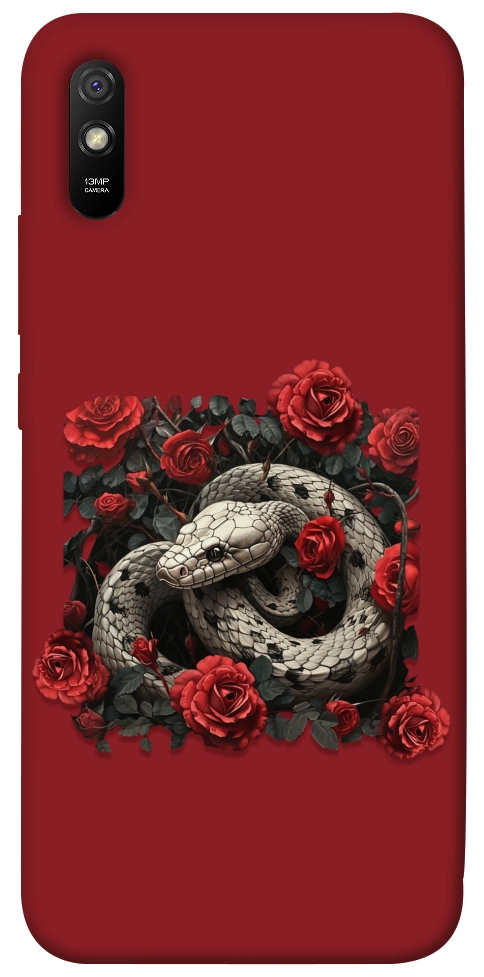 Чохол Roses snake для Xiaomi Redmi 9A