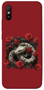 Чехол Roses snake для Xiaomi Redmi 9A