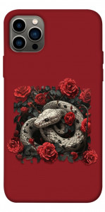 Чехол Roses snake для iPhone 12 Pro