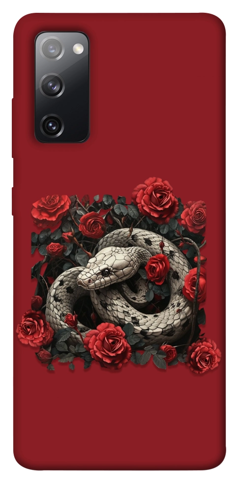 Чехол Roses snake для Galaxy S20 FE