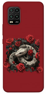 Чехол Roses snake для Xiaomi Mi 10 Lite