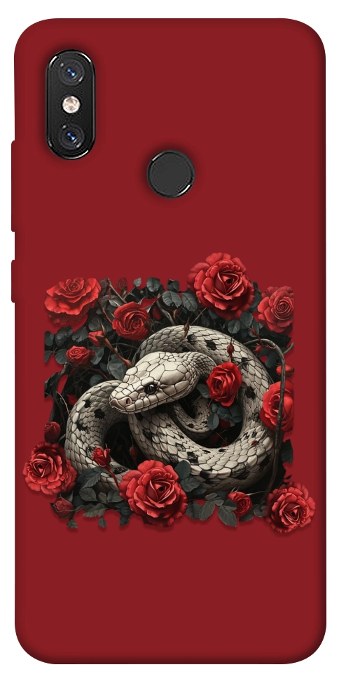 Чехол Roses snake для Xiaomi Mi 8