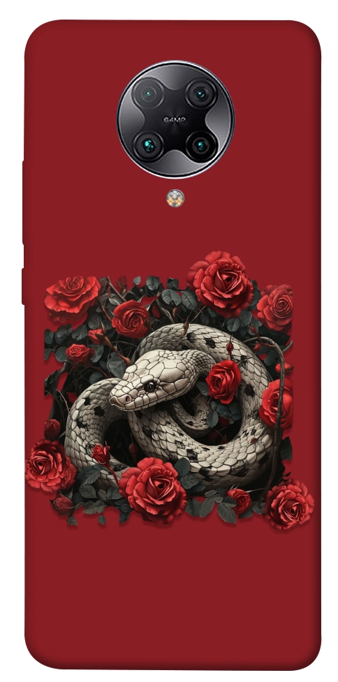 Чехол Roses snake для Xiaomi Redmi K30 Pro