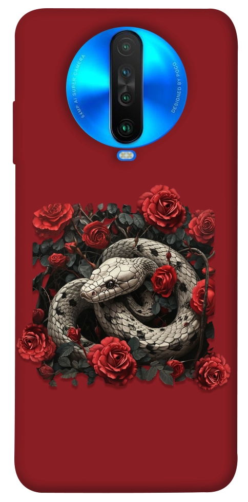 Чохол Roses snake для Xiaomi Poco X2