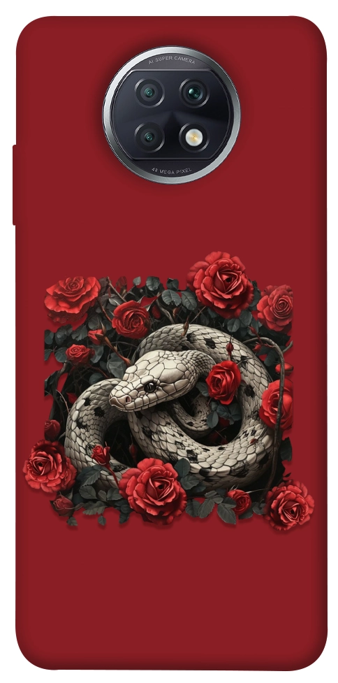 Чехол Roses snake для Xiaomi Redmi Note 9T