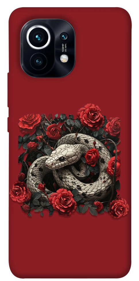 Чехол Roses snake для Xiaomi Mi 11