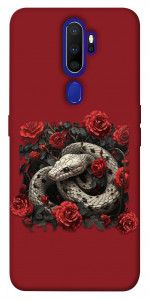 Чехол Roses snake для Oppo A9 (2020)