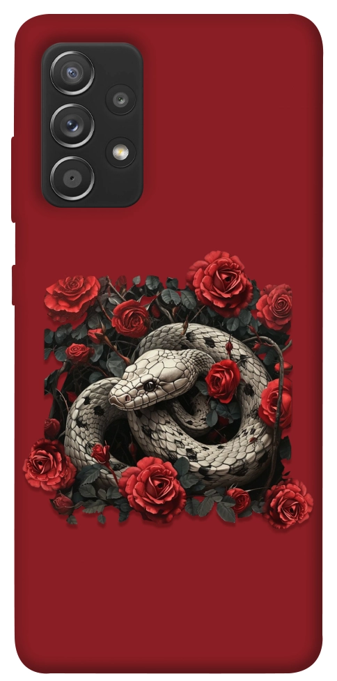 Чохол Roses snake для Galaxy A72 5G