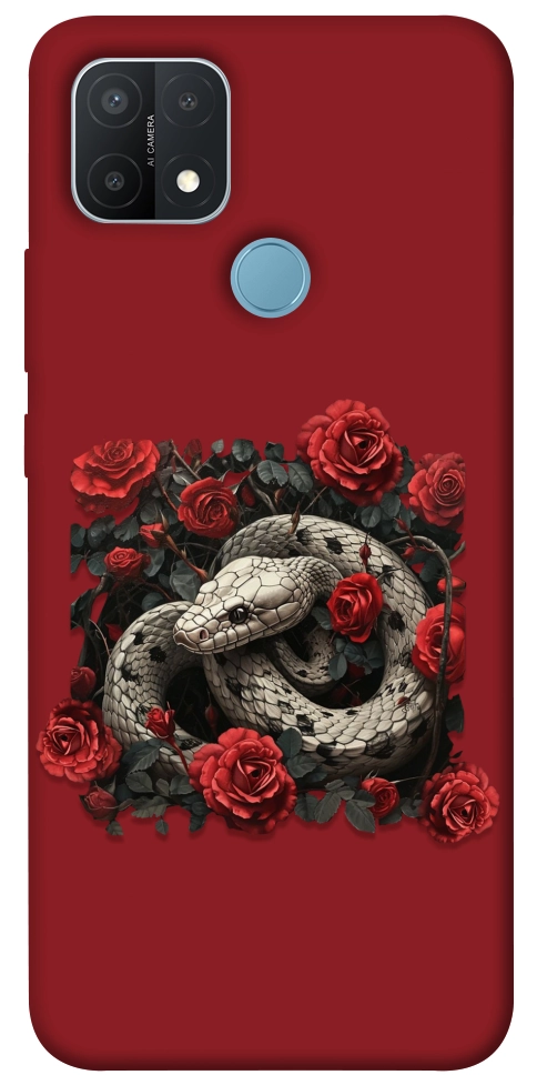 Чохол Roses snake для Oppo A15