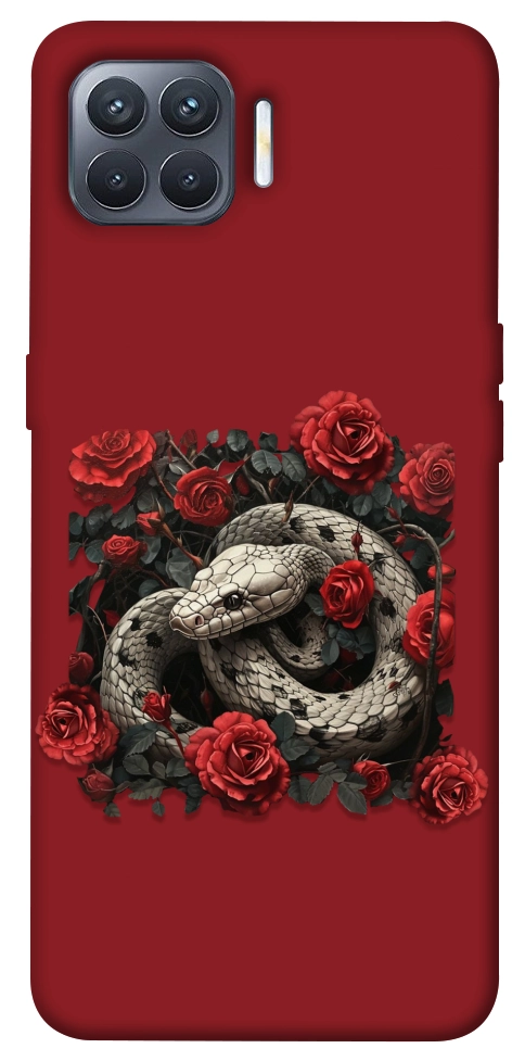 Чохол Roses snake для Oppo Reno 4 Lite