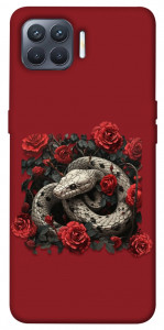 Чехол Roses snake для Oppo Reno 4 Lite