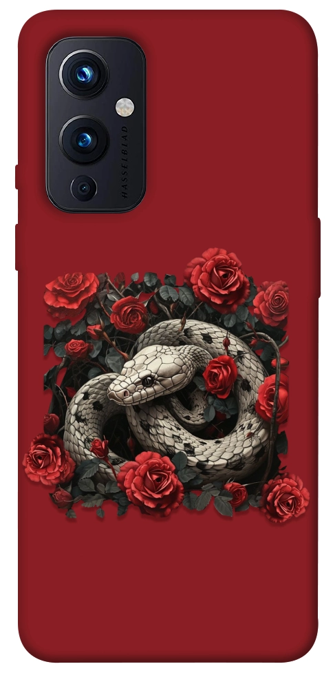 Чохол Roses snake для OnePlus 9