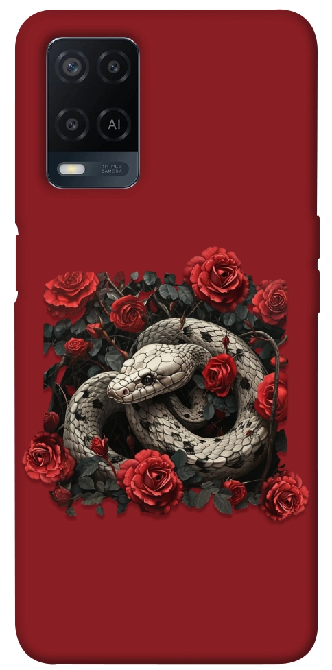 Чохол Roses snake для Oppo A54 4G