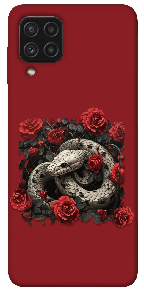 Чехол Roses snake для Galaxy A22 4G