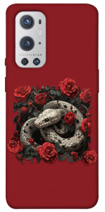 Чохол Roses snake для Oneplus 9 pro