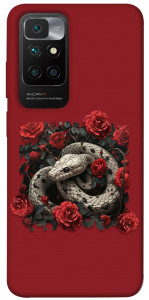 Чохол Roses snake для Xiaomi Redmi 10