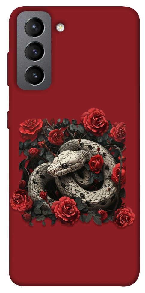 Чехол Roses snake для Galaxy S21 FE