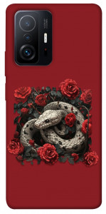 Чохол Roses snake для Xiaomi 11T