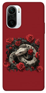 Чехол Roses snake для Xiaomi Redmi K40 Pro+