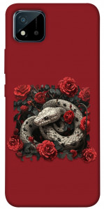 Чехол Roses snake для Realme C11 (2021)