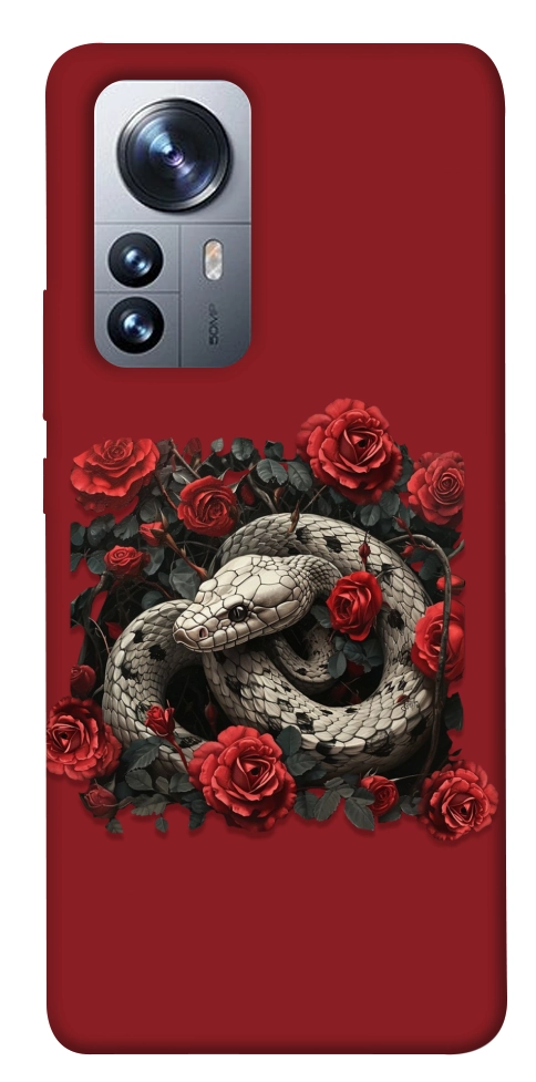 Чехол Roses snake для Xiaomi 12