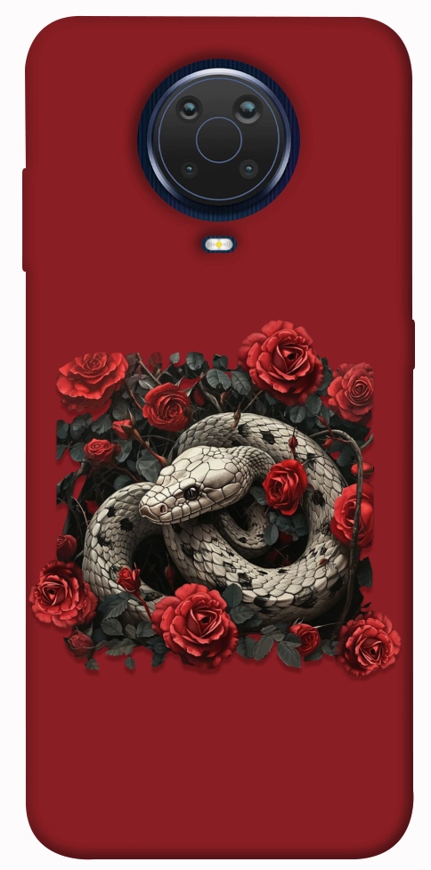 Чехол Roses snake для Nokia G20