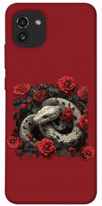 Чехол Roses snake для Galaxy A03