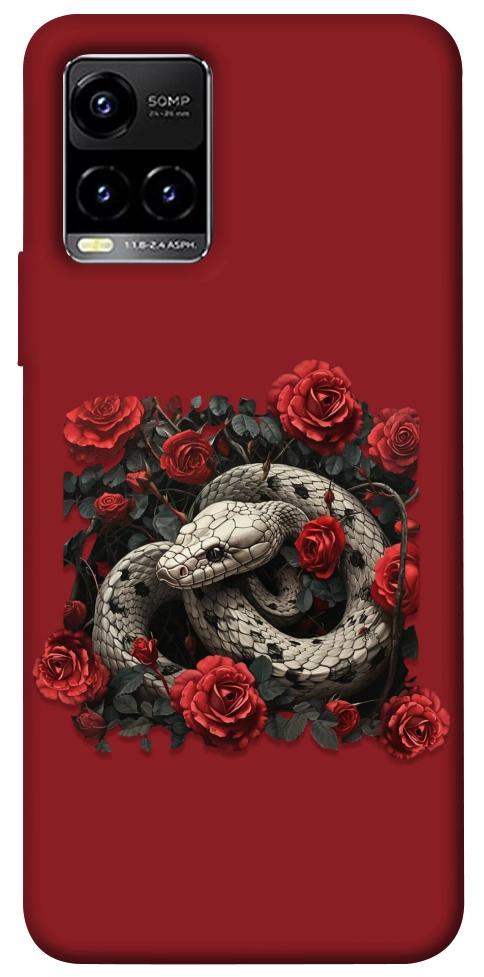 Чехол Roses snake для Vivo Y33s