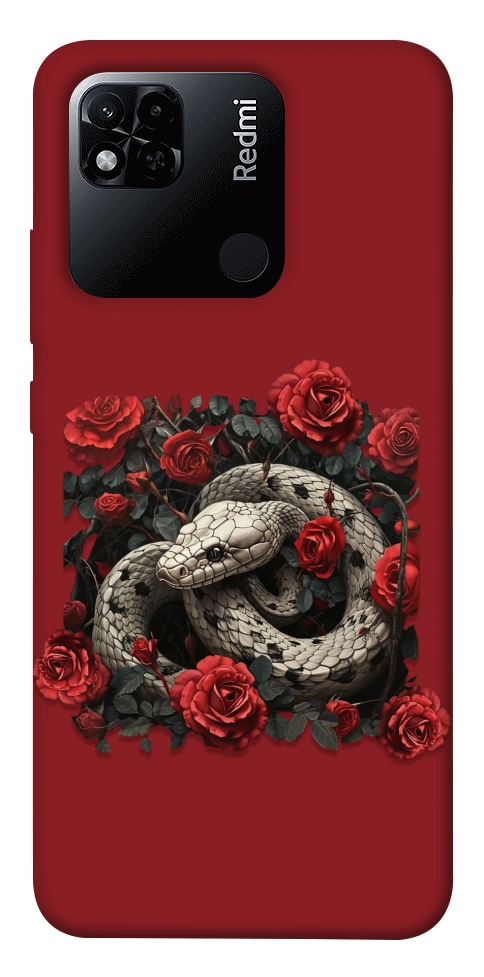 Чохол Roses snake для Xiaomi Redmi 10A